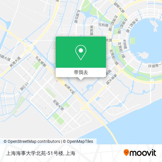 上海海事大学北苑-51号楼地图