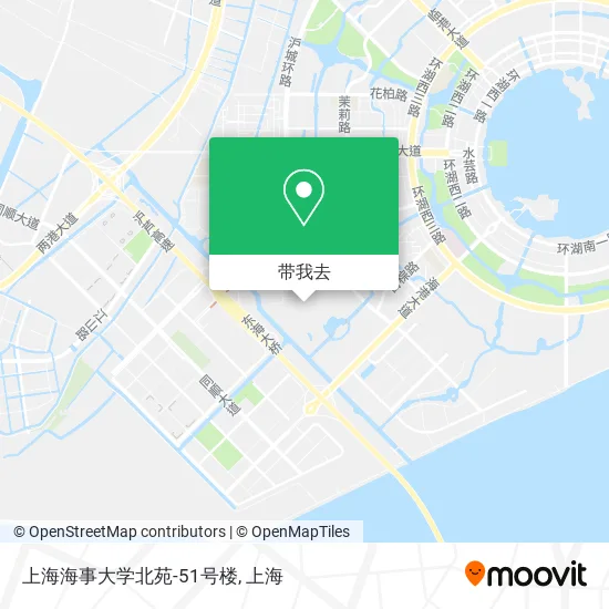 上海海事大学北苑-51号楼地图