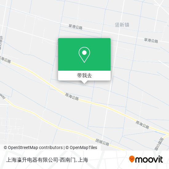 上海瀛升电器有限公司-西南门地图