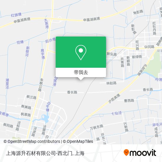 上海源升石材有限公司-西北门地图