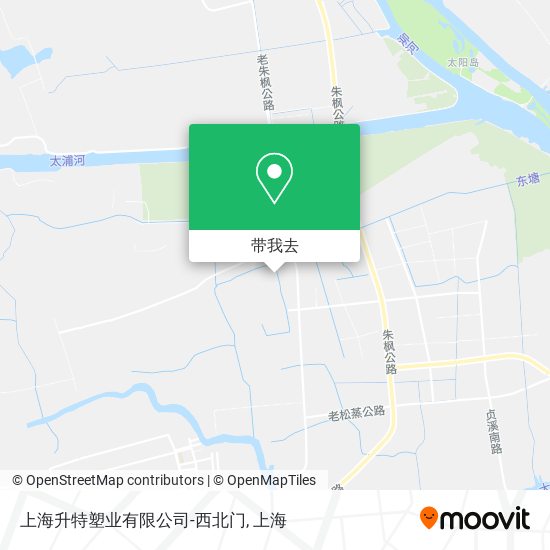 上海升特塑业有限公司-西北门地图
