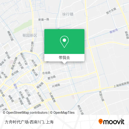 方舟时代广场-西南1门地图