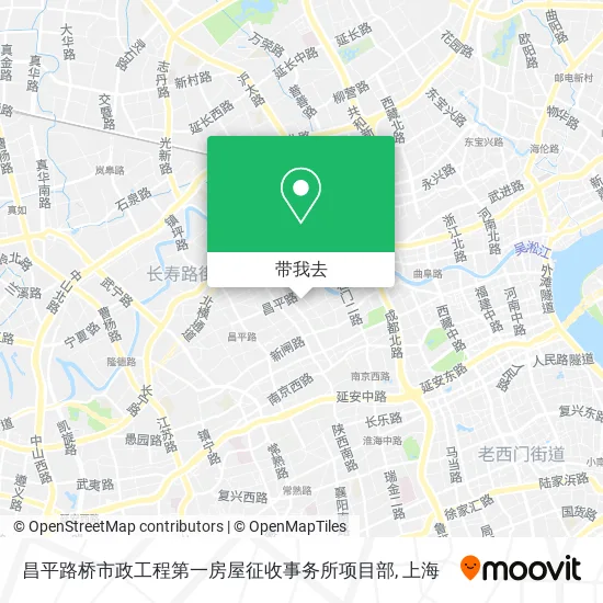昌平路桥市政工程第一房屋征收事务所项目部地图