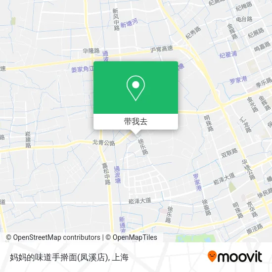妈妈的味道手擀面(凤溪店)地图