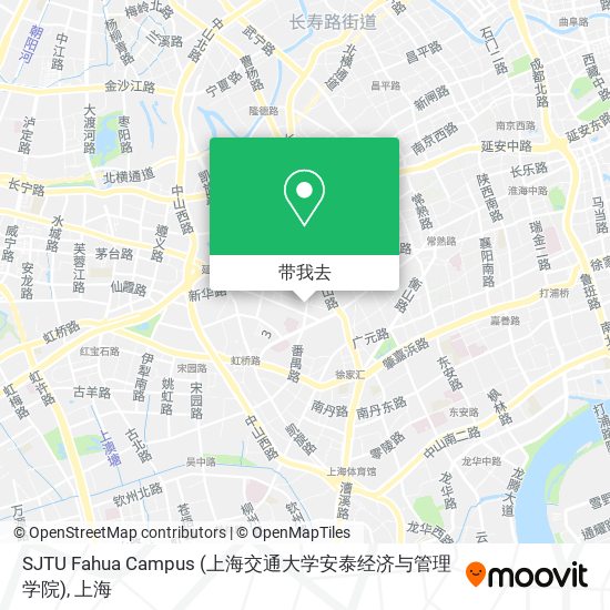 SJTU Fahua Campus (上海交通大学安泰经济与管理学院)地图