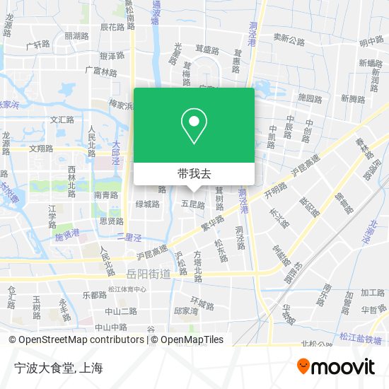 宁波大食堂地图