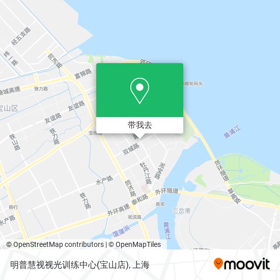 明普慧视视光训练中心(宝山店)地图