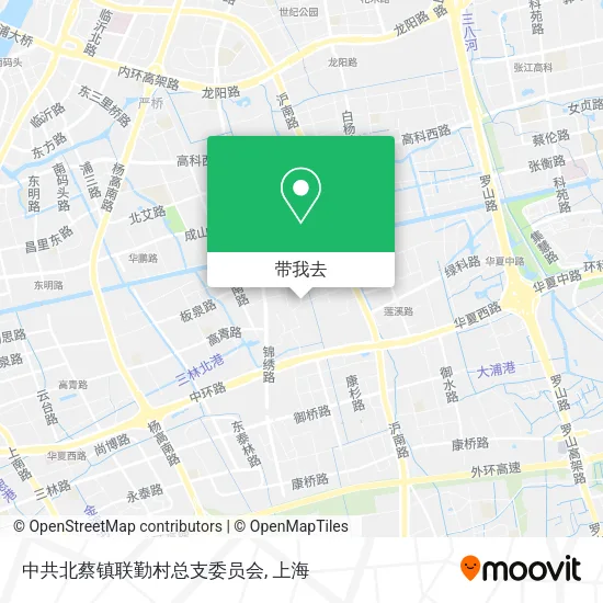 中共北蔡镇联勤村总支委员会地图