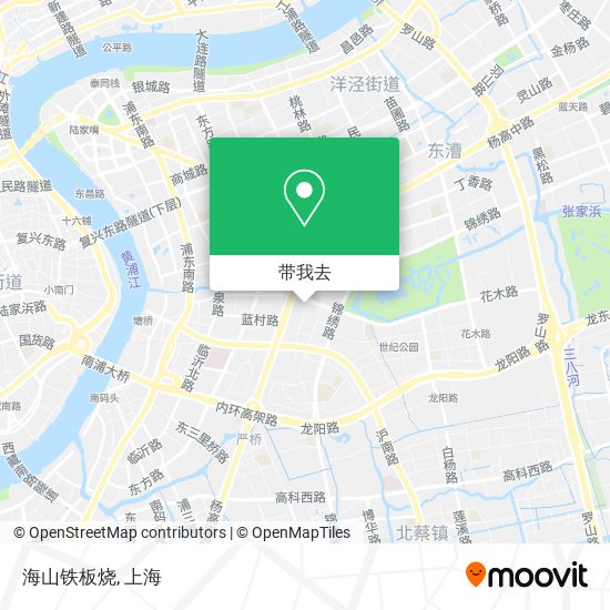 海山铁板烧地图
