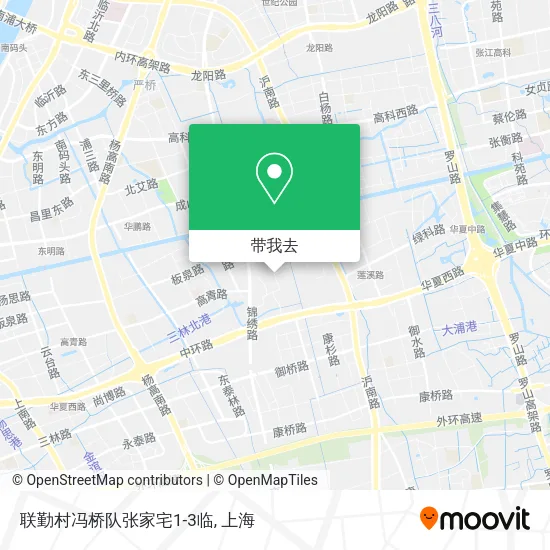 联勤村冯桥队张家宅1-3临地图