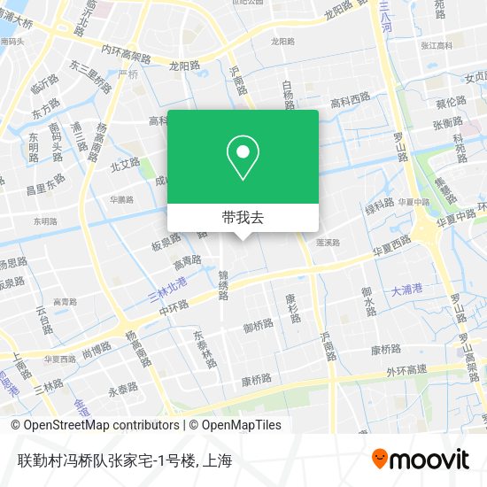 联勤村冯桥队张家宅-1号楼地图