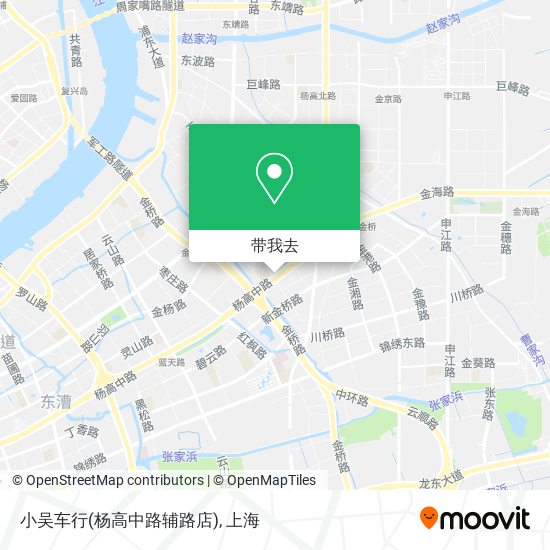 小吴车行(杨高中路辅路店)地图