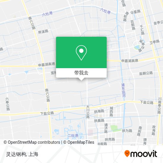 灵达钢构地图