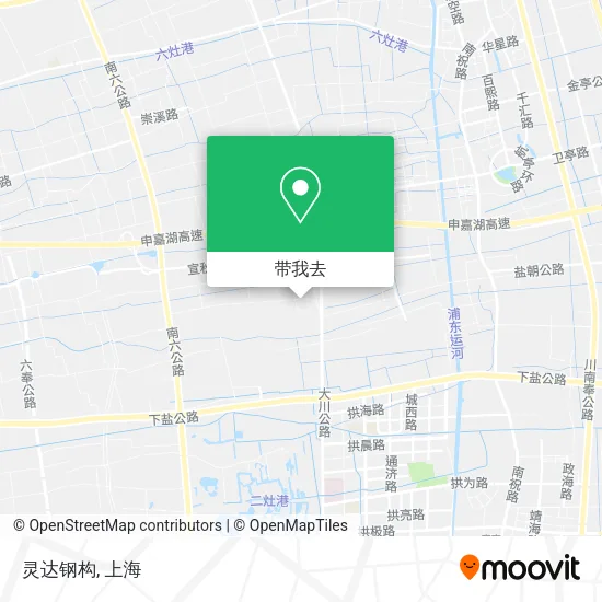 灵达钢构地图