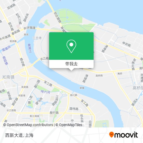 西新大道地图