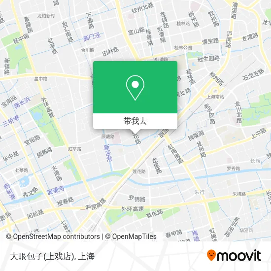 大眼包子(上戏店)地图