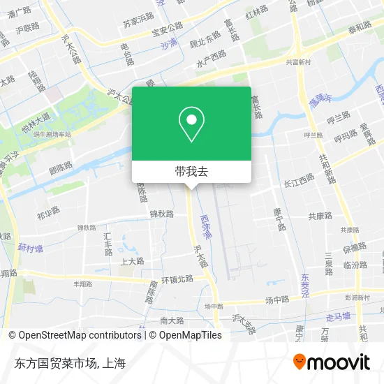 东方国贸菜市场地图