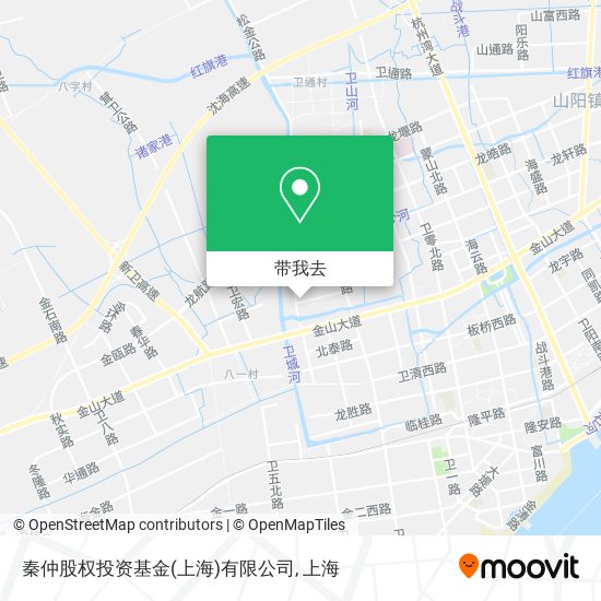 秦仲股权投资基金(上海)有限公司地图