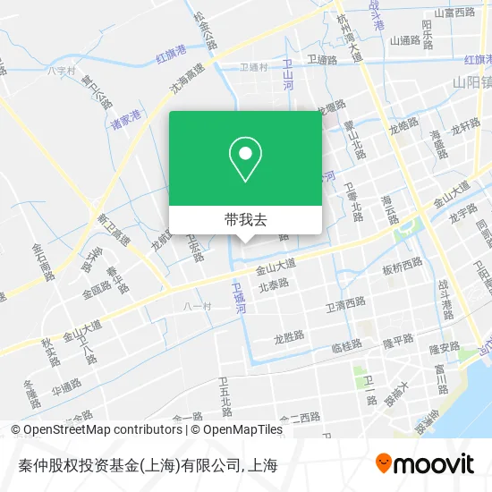 秦仲股权投资基金(上海)有限公司地图