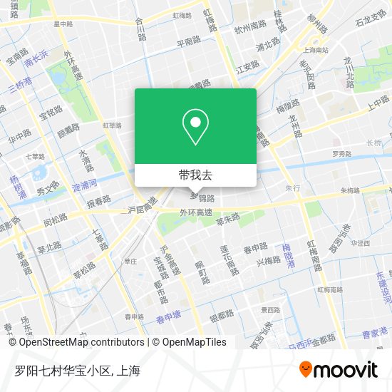 罗阳七村华宝小区地图