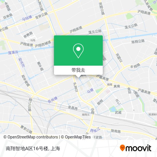 南翔智地A区16号楼地图