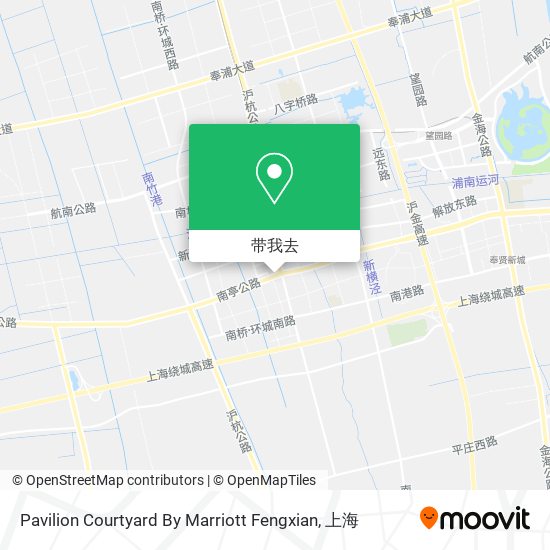 Pavilion Courtyard By Marriott Fengxian地图