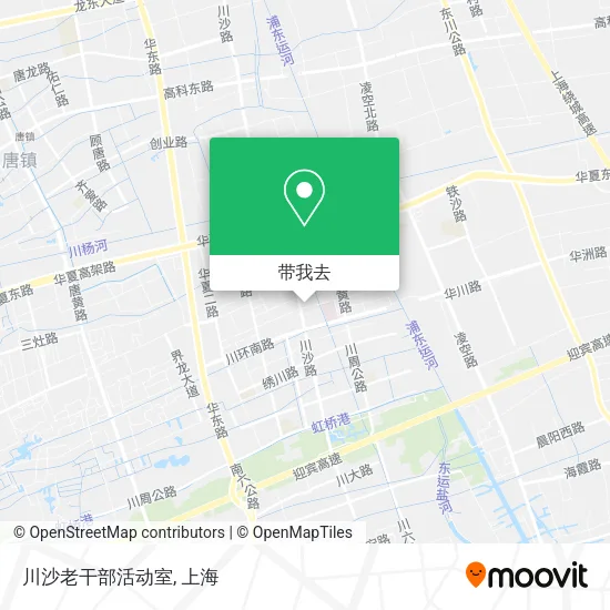 川沙老干部活动室地图