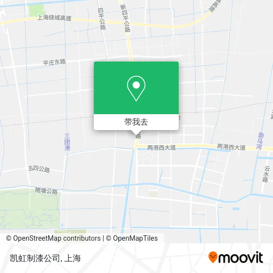 凯虹制漆公司地图