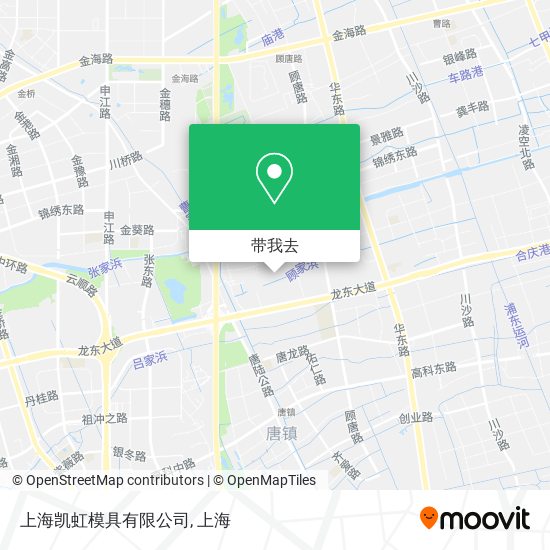 上海凯虹模具有限公司地图