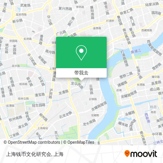 上海钱币文化研究会地图