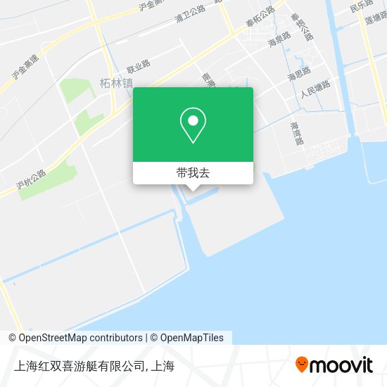 上海红双喜游艇有限公司地图
