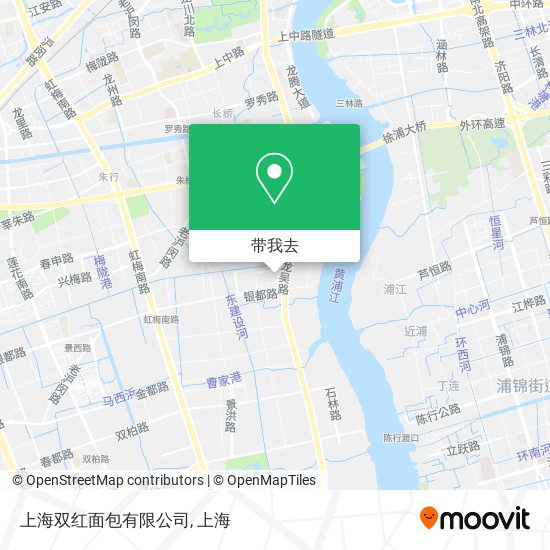 上海双红面包有限公司地图