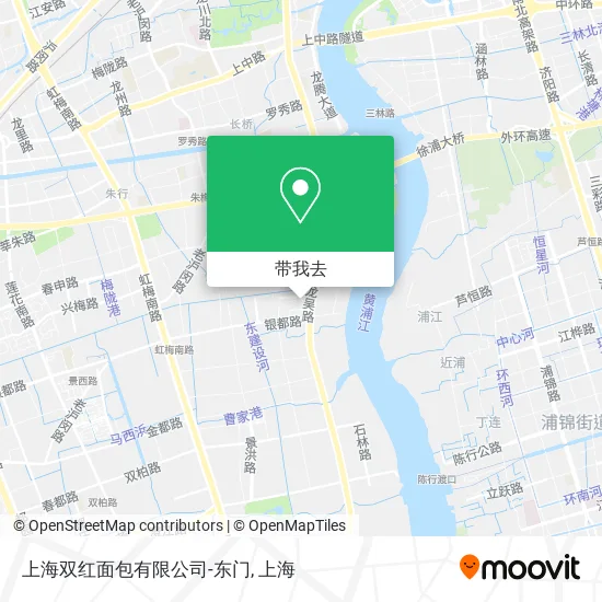 上海双红面包有限公司-东门地图
