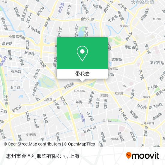 惠州市金圣利服饰有限公司地图