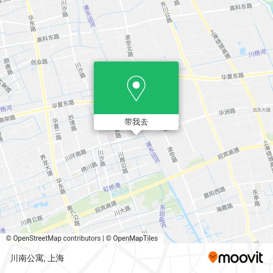 川南公寓地图