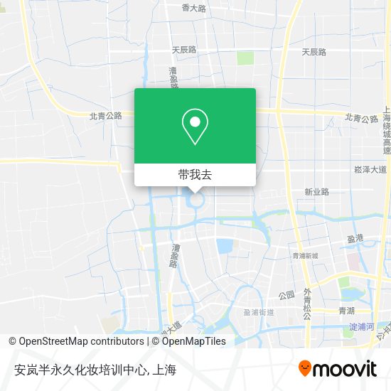安岚半永久化妆培训中心地图