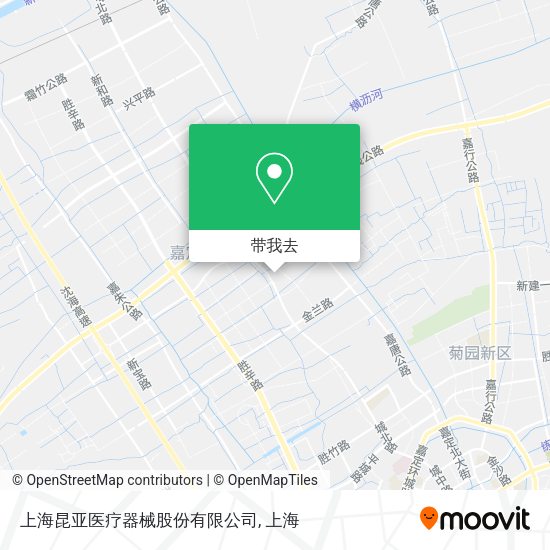 上海昆亚医疗器械股份有限公司地图
