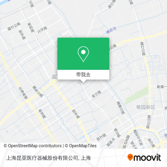 上海昆亚医疗器械股份有限公司地图