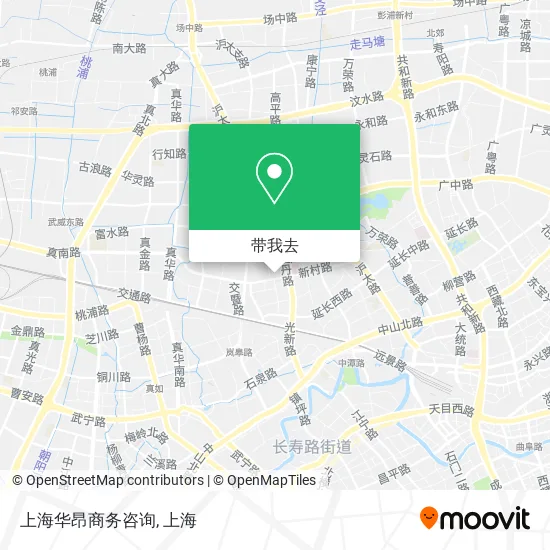 上海华昂商务咨询地图