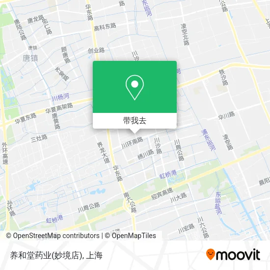 养和堂药业(妙境店)地图