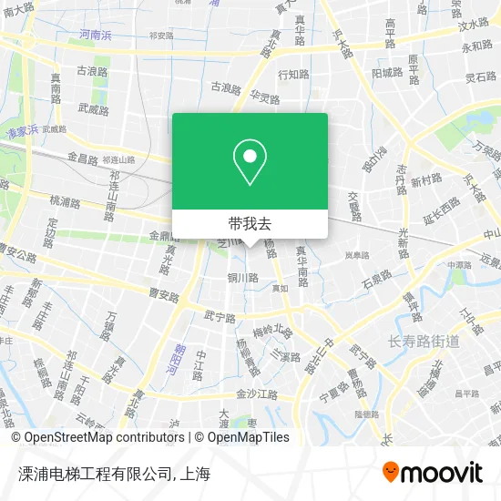 溧浦电梯工程有限公司地图