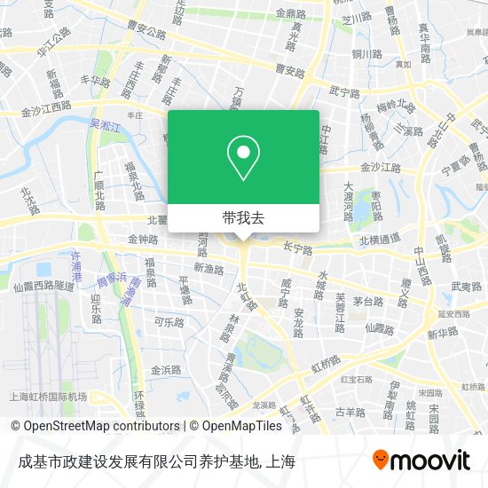 成基市政建设发展有限公司养护基地地图