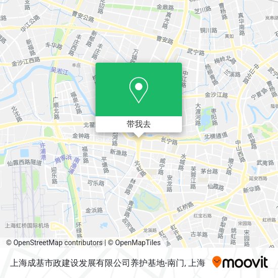 上海成基市政建设发展有限公司养护基地-南门地图