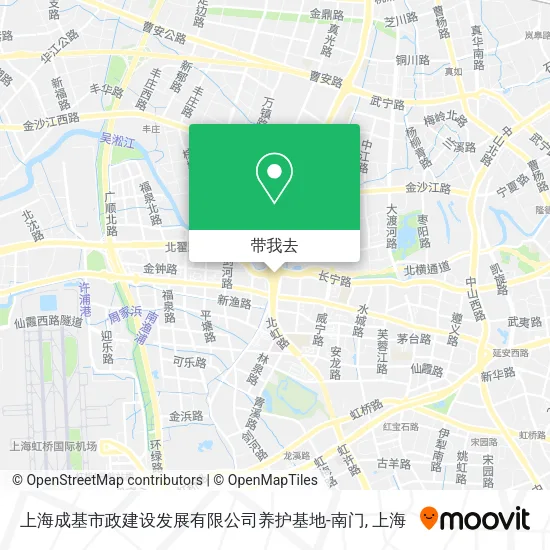 上海成基市政建设发展有限公司养护基地-南门地图
