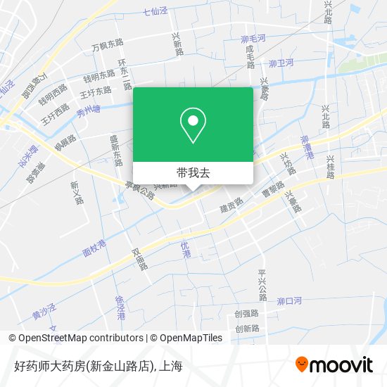 好药师大药房(新金山路店)地图