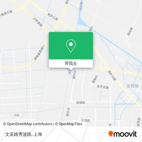 文采路秀波路地图