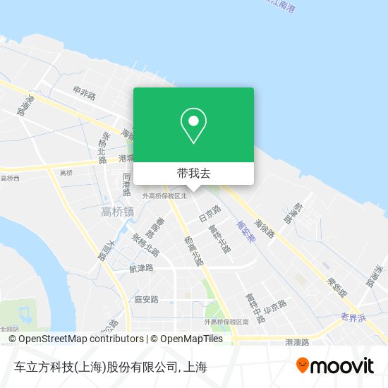 车立方科技(上海)股份有限公司地图
