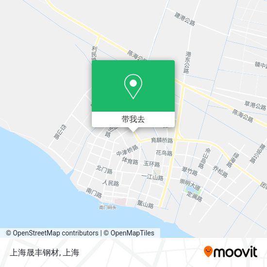 上海晟丰钢材地图