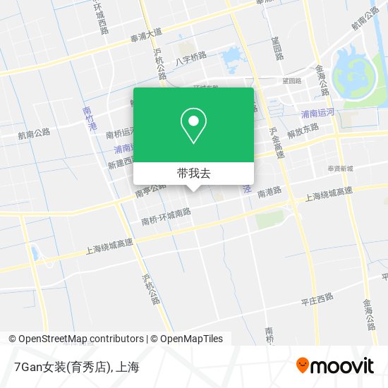 7Gan女装(育秀店)地图