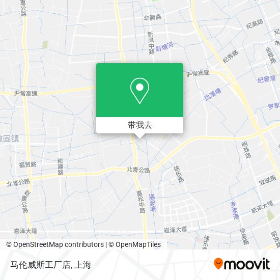 马伦威斯工厂店地图